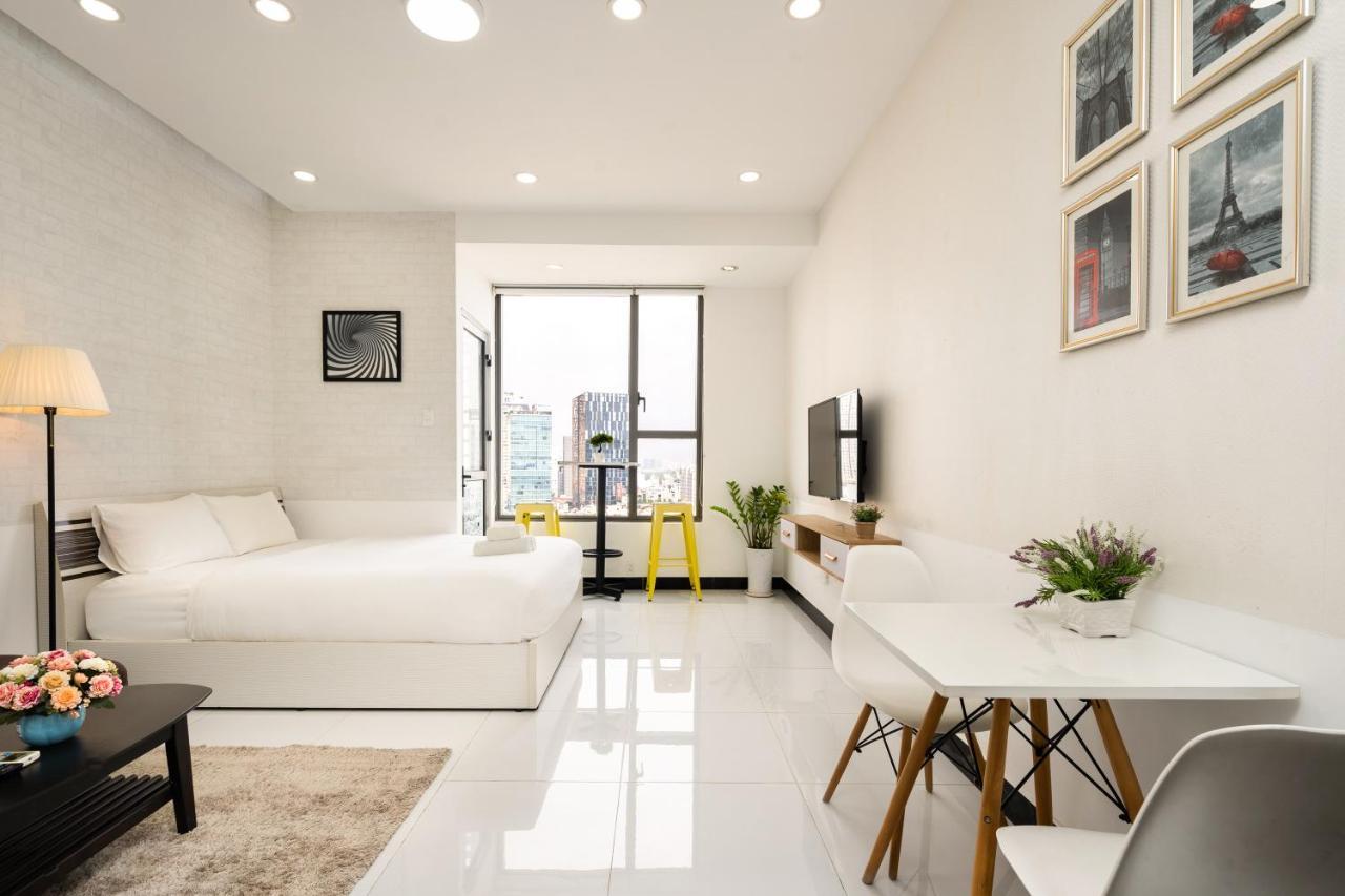 Chau Apartments - Infinity Pool- Ben Thanh Ho Chi Minh-stad Buitenkant foto