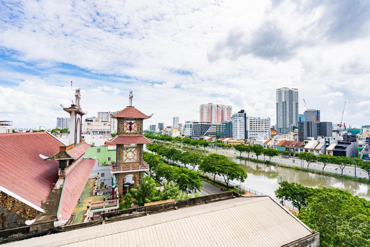 Chau Apartments - Infinity Pool- Ben Thanh Ho Chi Minh-stad Buitenkant foto