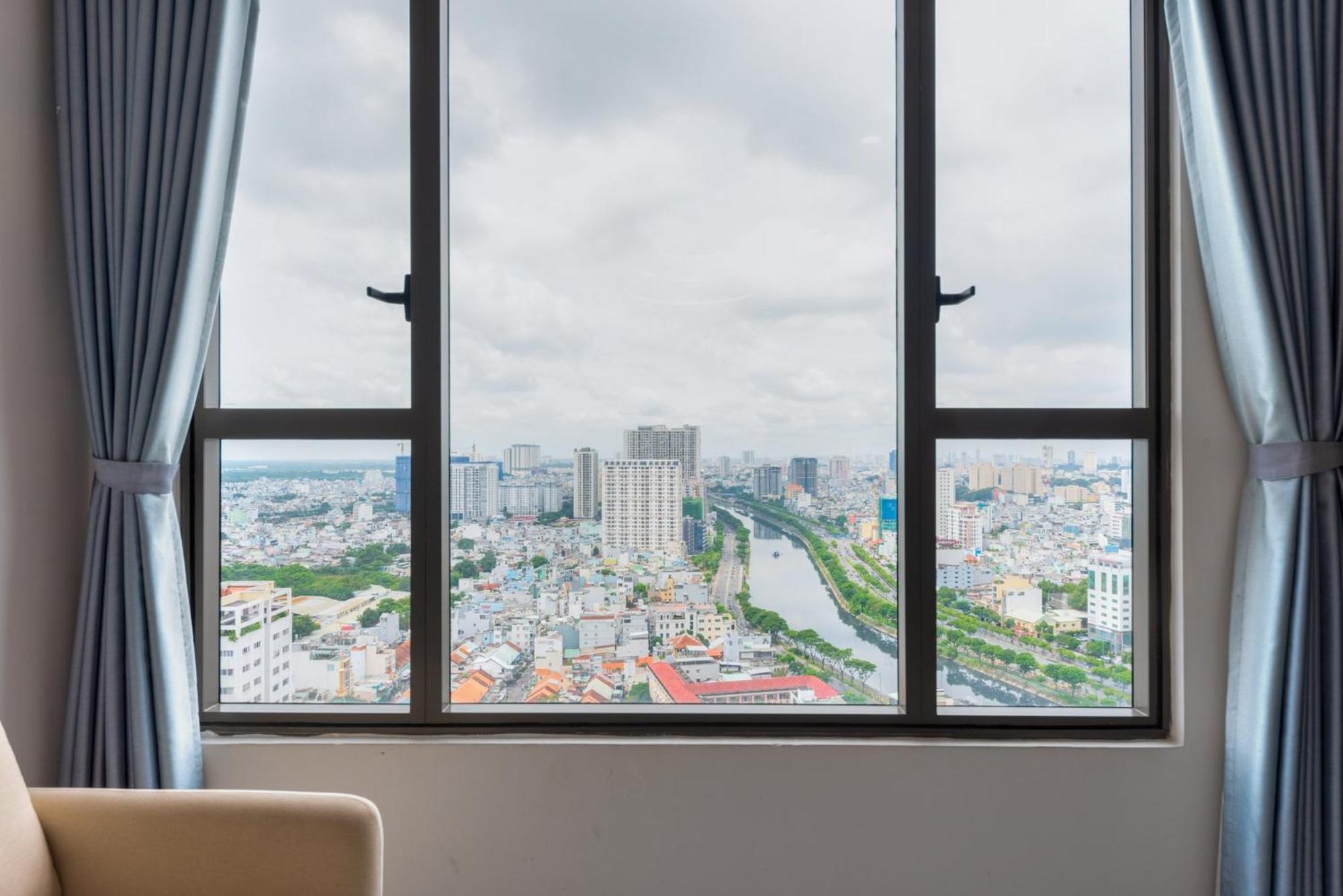 Chau Apartments - Infinity Pool- Ben Thanh Ho Chi Minh-stad Buitenkant foto
