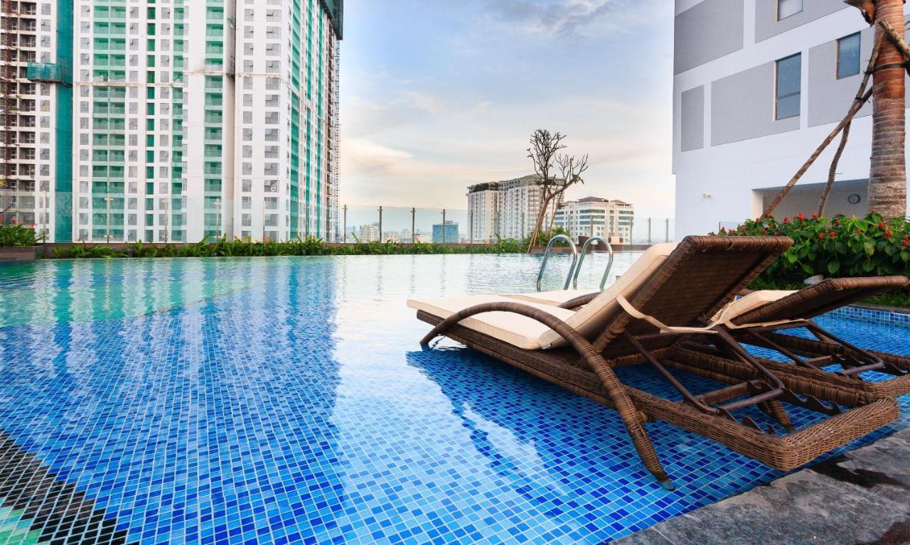 Chau Apartments - Infinity Pool- Ben Thanh Ho Chi Minh-stad Buitenkant foto