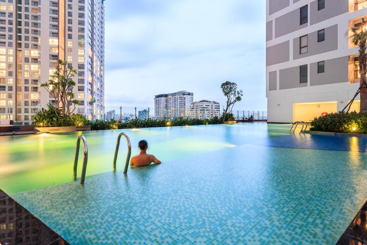 Chau Apartments - Infinity Pool- Ben Thanh Ho Chi Minh-stad Buitenkant foto